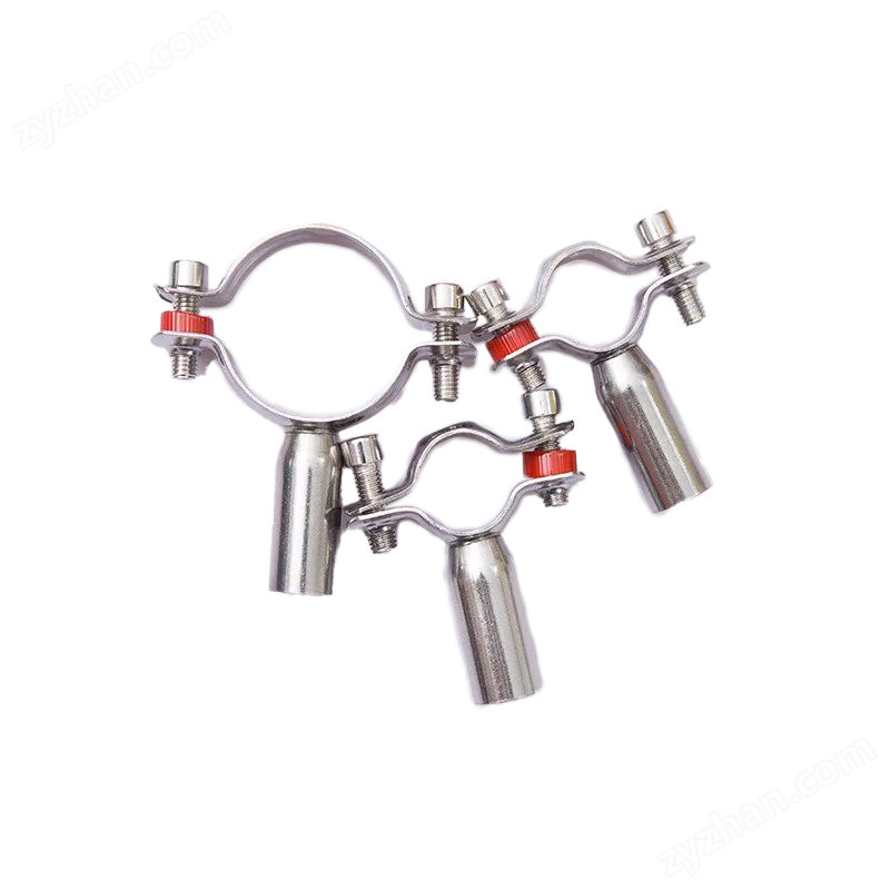 Rohrstütze aus Edelstahl