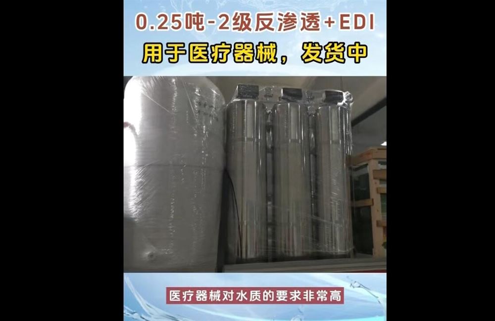 0.25噸-2級反滲透+EDI