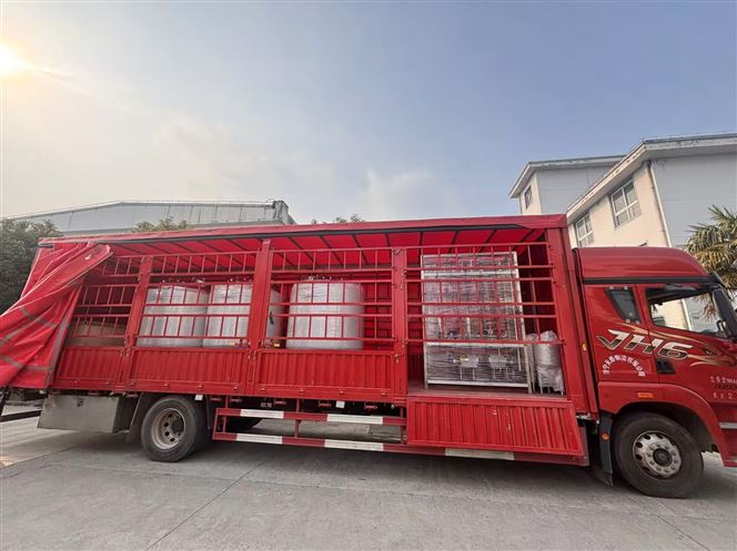 配液設備發貨現場視頻