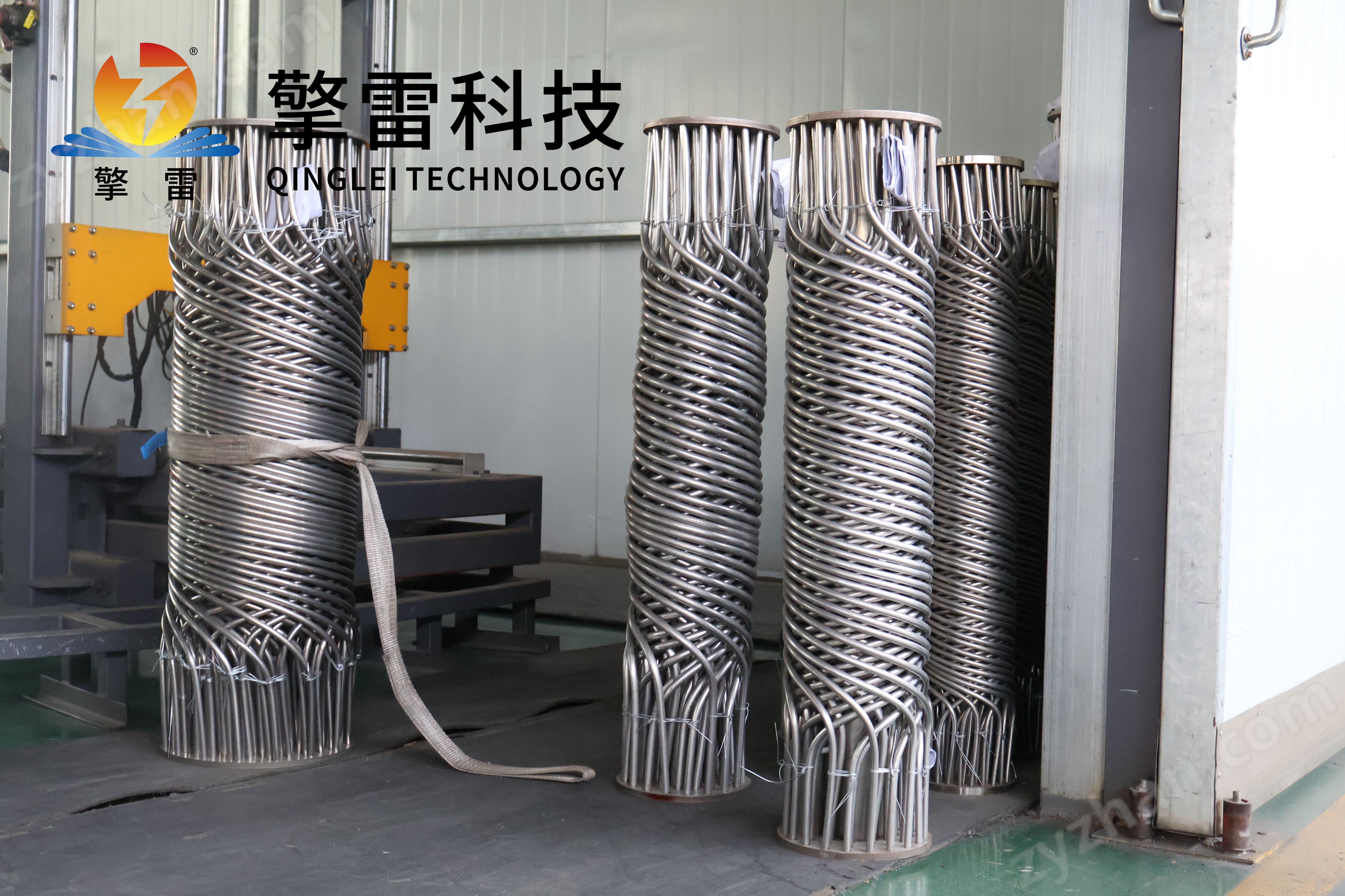 螺旋螺紋管纏繞式熱交換器化工應(yīng)用