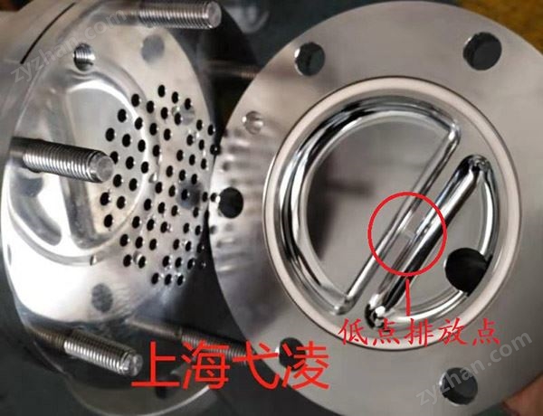 eling-L型無(wú)菌雙管板換熱器圖片