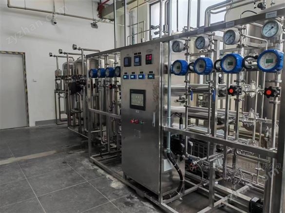 黃石市注射劑1噸/H雙級反滲透+EDI純化水